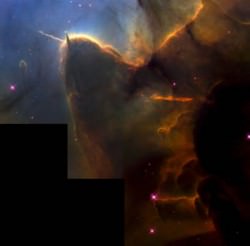 Hubble M20 - EGGs
