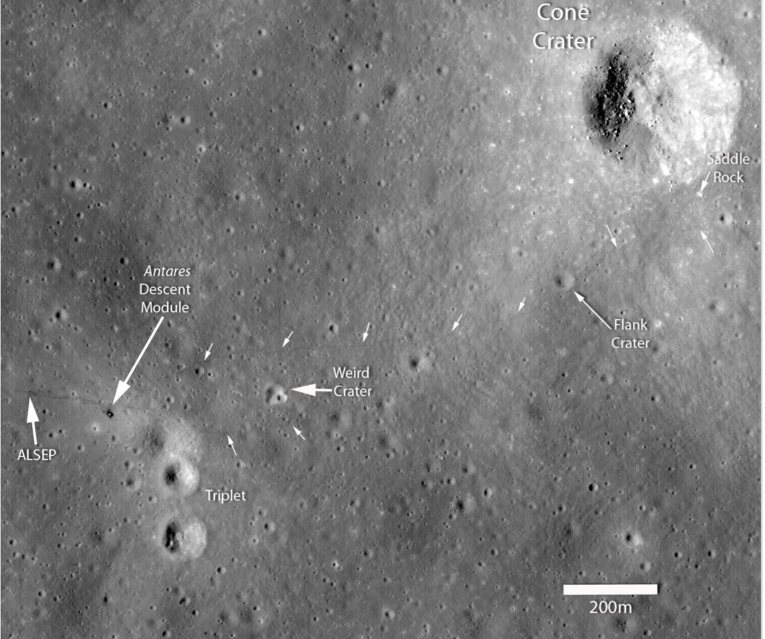 apollo 14 moon landing