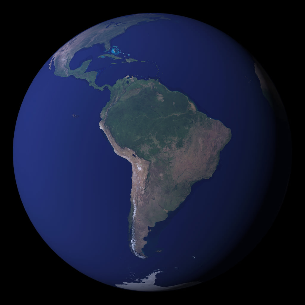 nasa earth map world