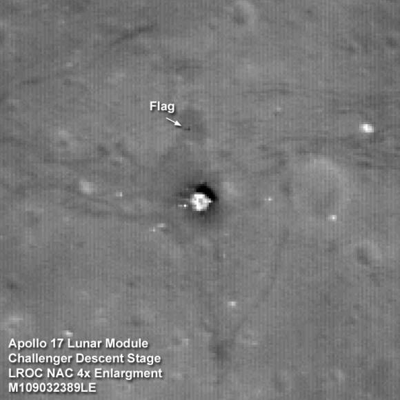 Lro Takes Closer Look At Apollo 17 Landing Site Universe Today 