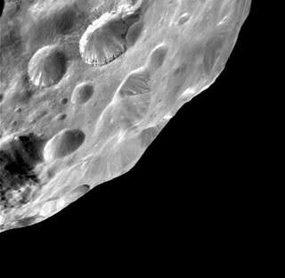 Cassini image of Phoebe. Credit: NASA/JPL