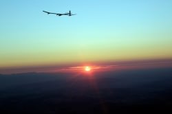 Solar Powered Airplane Successfully Flies Through the Night - Universe ...