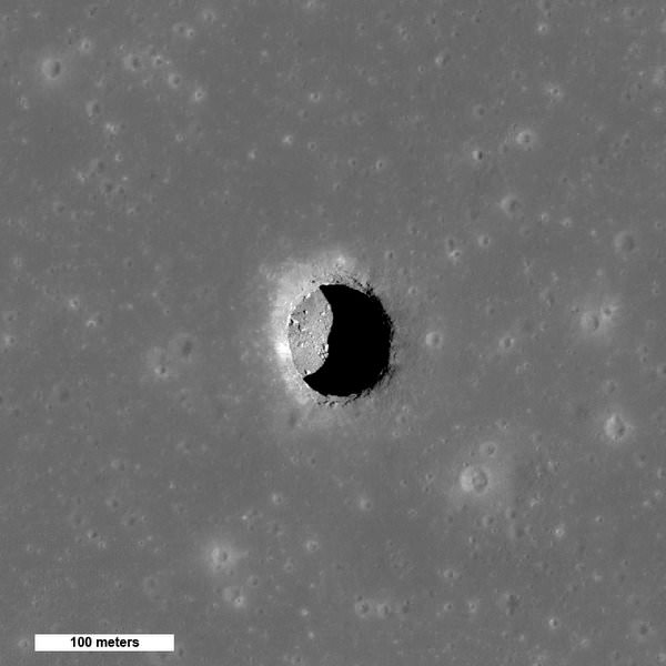 Lro Takes Closer Look At Moon Caves Universe Today 