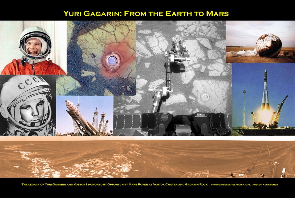 Yuri Gagarin From The Earth To Mars Tribute - Universe Today