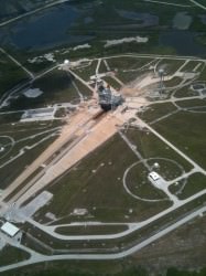 An Astronaut's Eye View of Shuttle Endeavour on the Launchpad ...