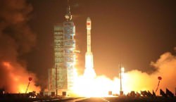 China Blasts First Space Lab Tiangong 1 to Orbit - Universe Today