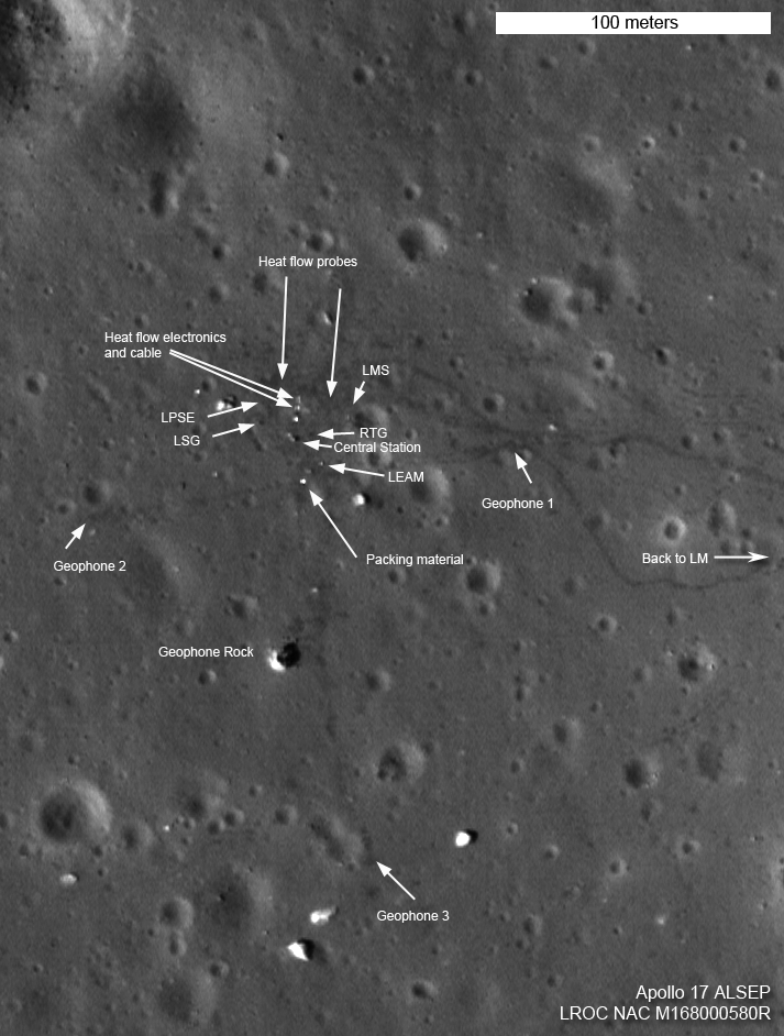 Nasa Releases Closer Looks At Apollo Landing Sites From The Lunar Reconnaissance Orbiter 