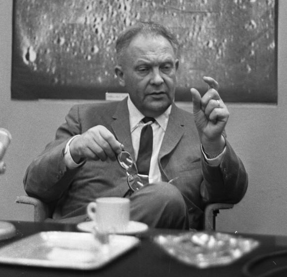 Gerard Kuiper in 1964, Credit: Dutch National Archives, The Hague.