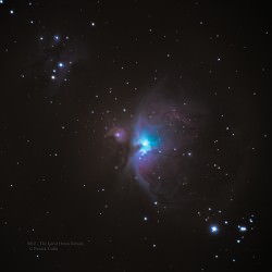 The Great Orion Nebula by Patrick Cullis