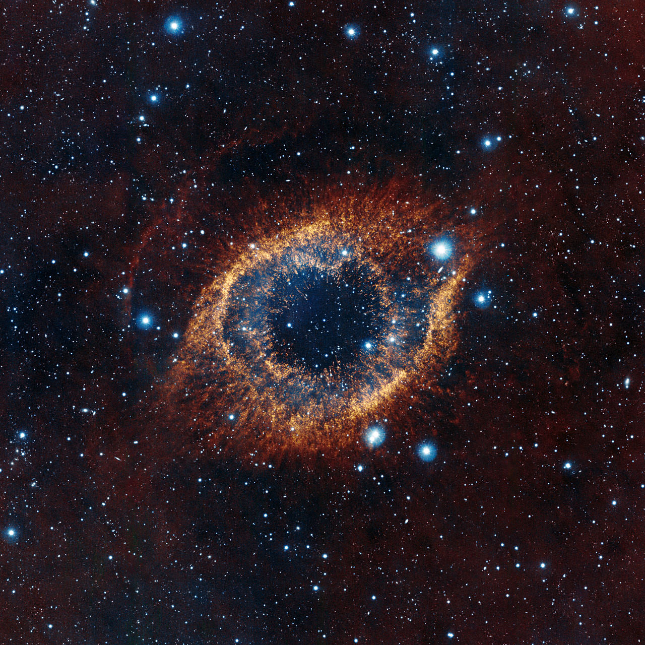 A New Look At The Helix Nebula A Giant Eye In Space Universe Today