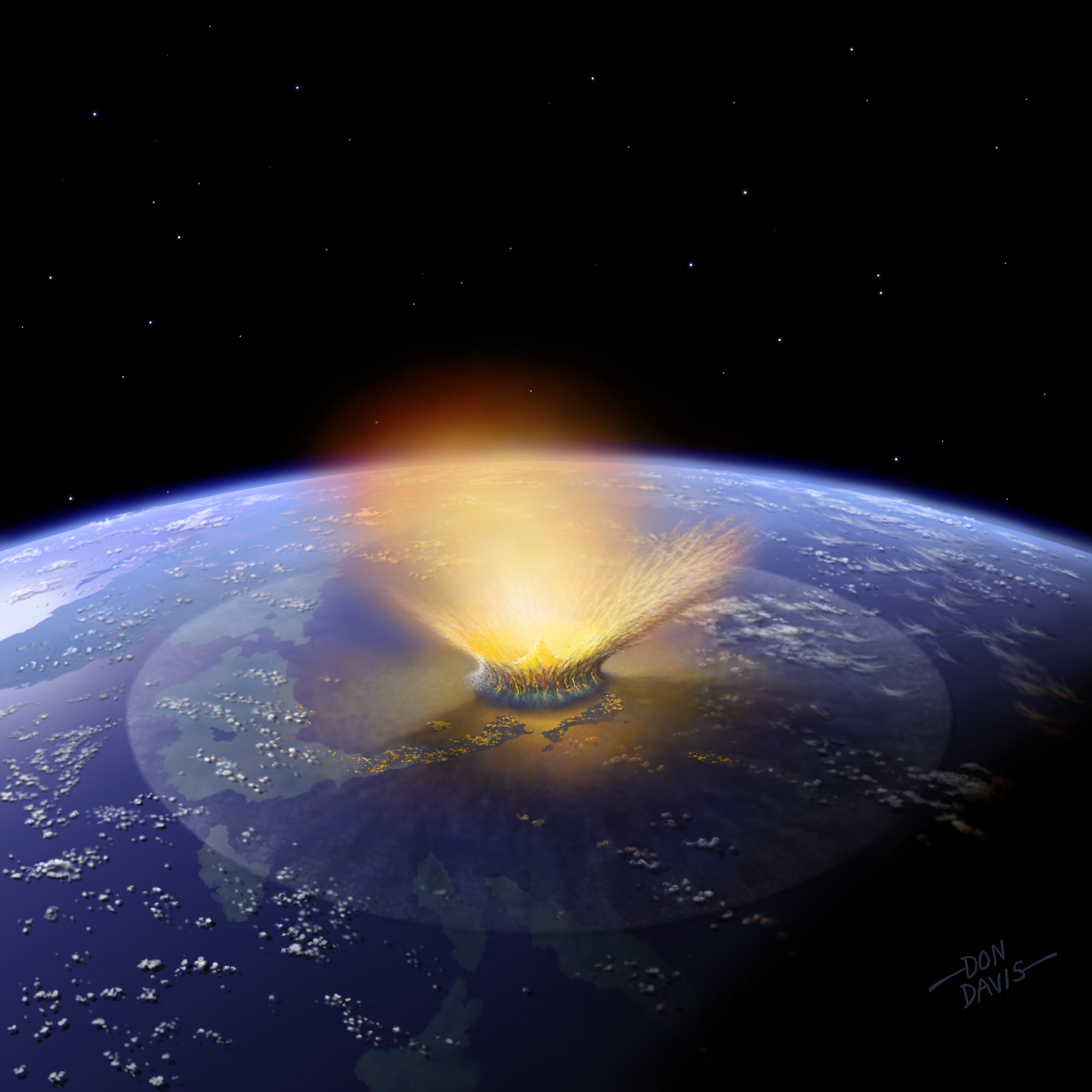 last asteroid to hit earth