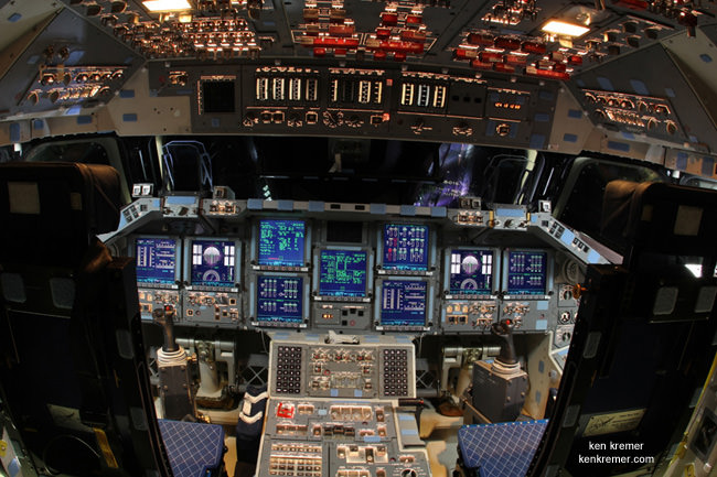 space shuttle endeavour simulator ride
