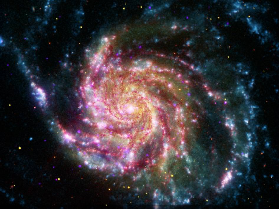 A Cotton Candy Pinwheel Galaxy - Universe Today