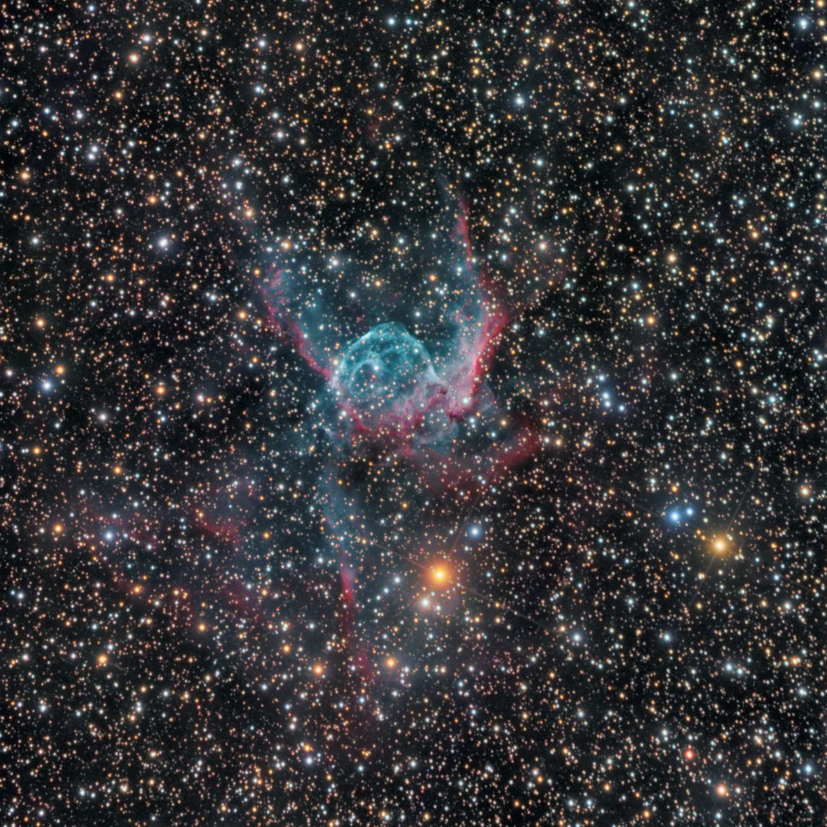 Incredible Astrophoto: Thor's Helmet in Canis Major - Universe Today