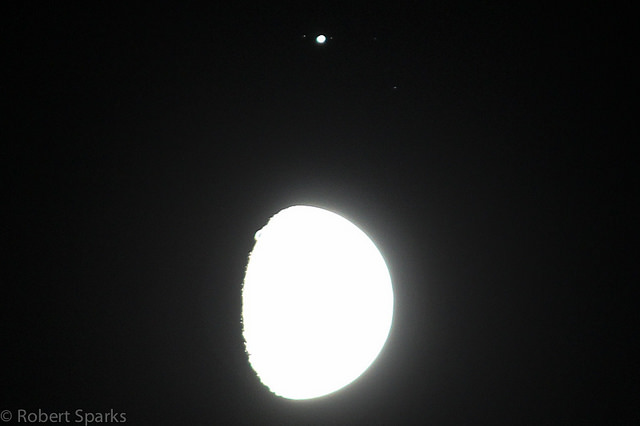 Astrophotos: Jupiter And The Moon Conjunction - Universe Today