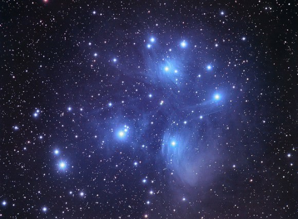 Astrophoto: Beautiful Electric Blue Pleiades - Universe Today