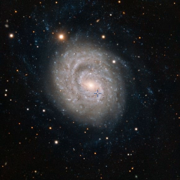 Grand Spiral Galaxy Graced By Faded Supernova - Universe Today