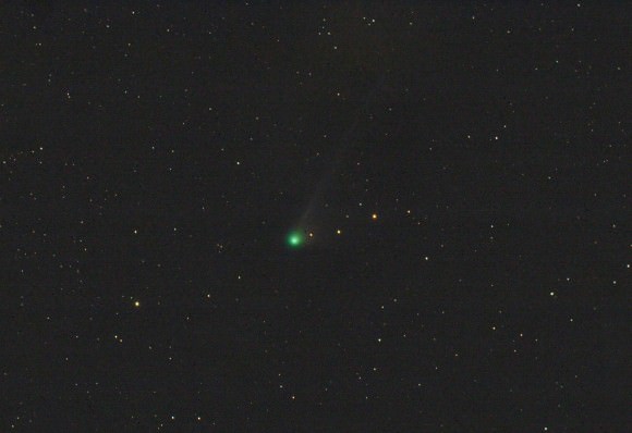 Comet Lemmon as seen over central Arizona on May 16, 2013. Credit and copyright: Chris Schur. 