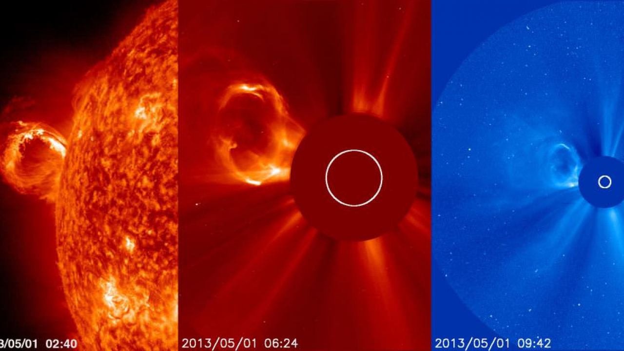 NRL's SECCHI captures super-elastic collision of coronal mass ejections