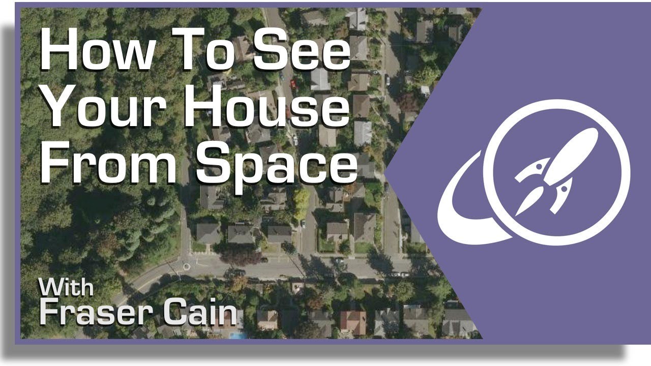 free live satellite view of my house in real time