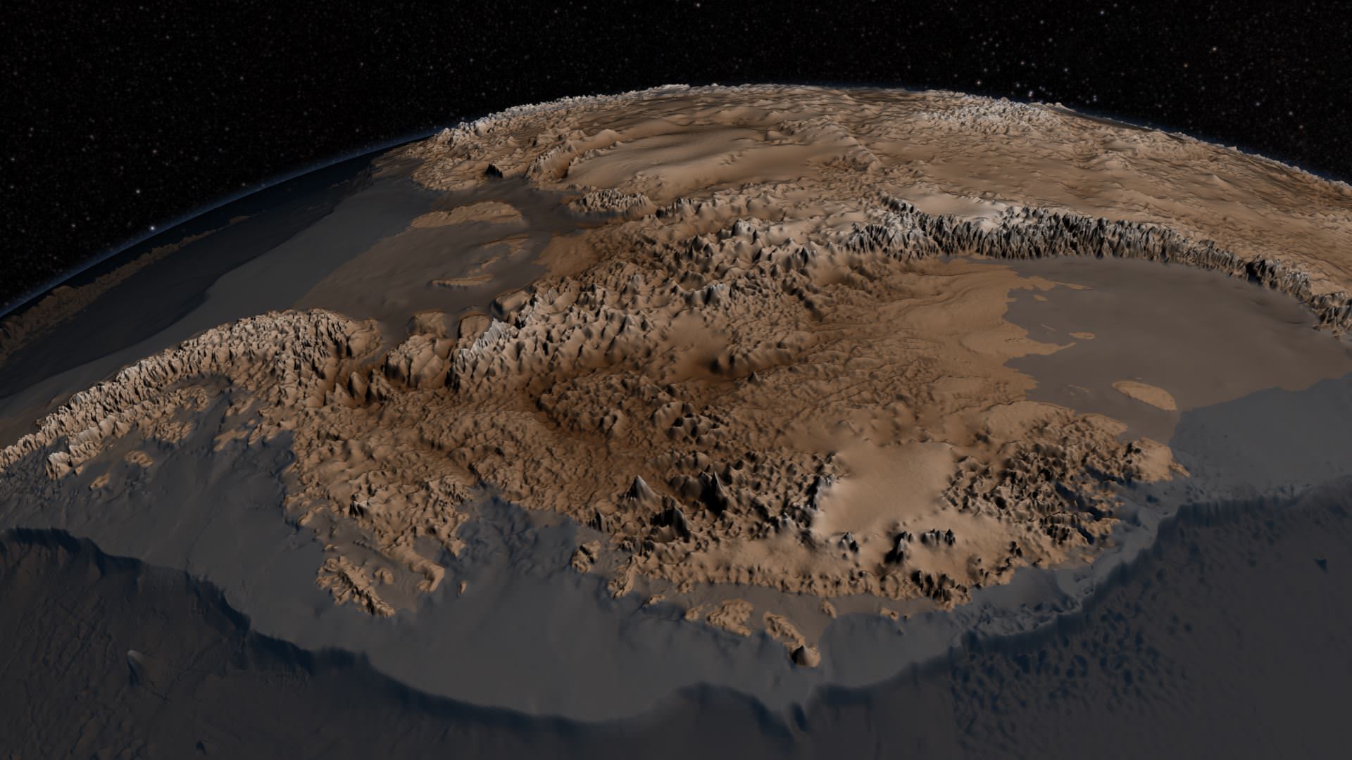 What Does Antarctica Look Like Under the Ice? Universe Today