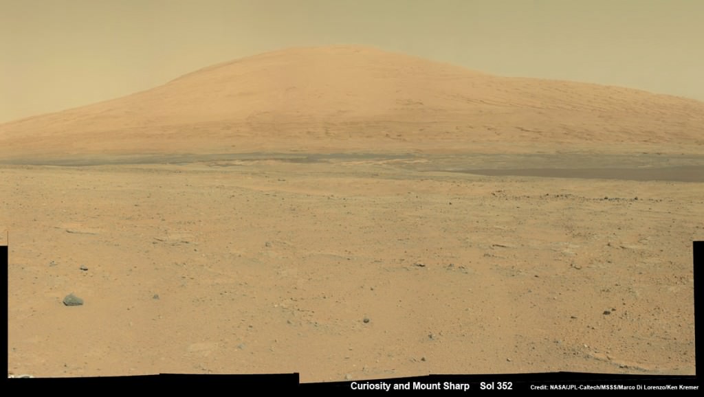 Curiosity Conducts Science on the Go and Zooms to Stunning Mount Sharp ...