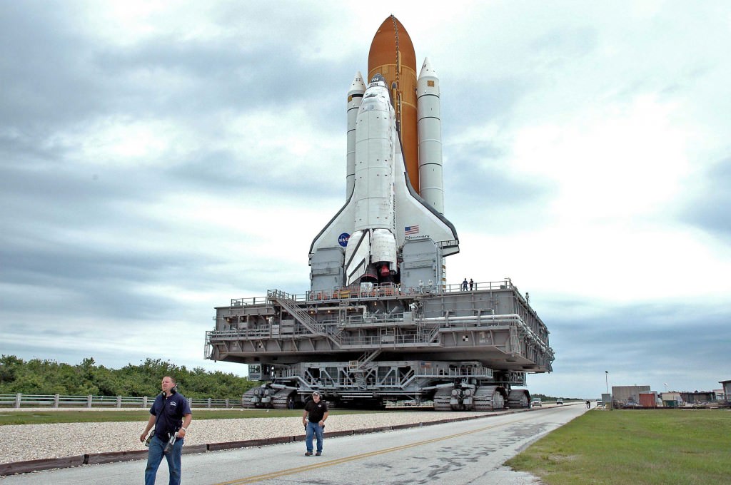 space shuttle launch today
