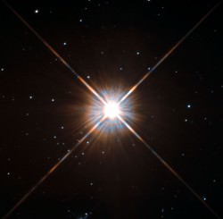 A Hubble Space Telescope image of Proxima Centauri, the closest star to Earth. Credit: ESA/Hubble & NASA