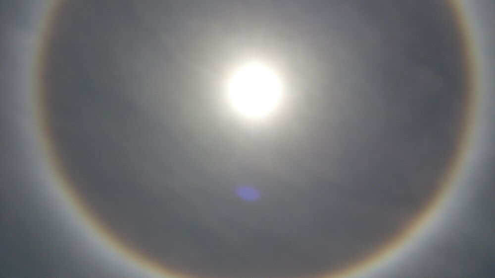 Murcia Today - Solar Halo Spotted In Orihuela Points To More Rain On The  Horizon