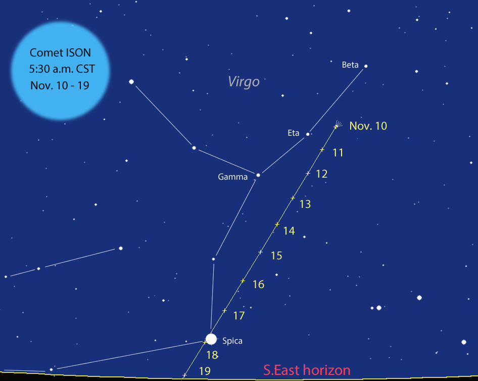 Whoa. Take a Look at Comet ISON Now Universe Today