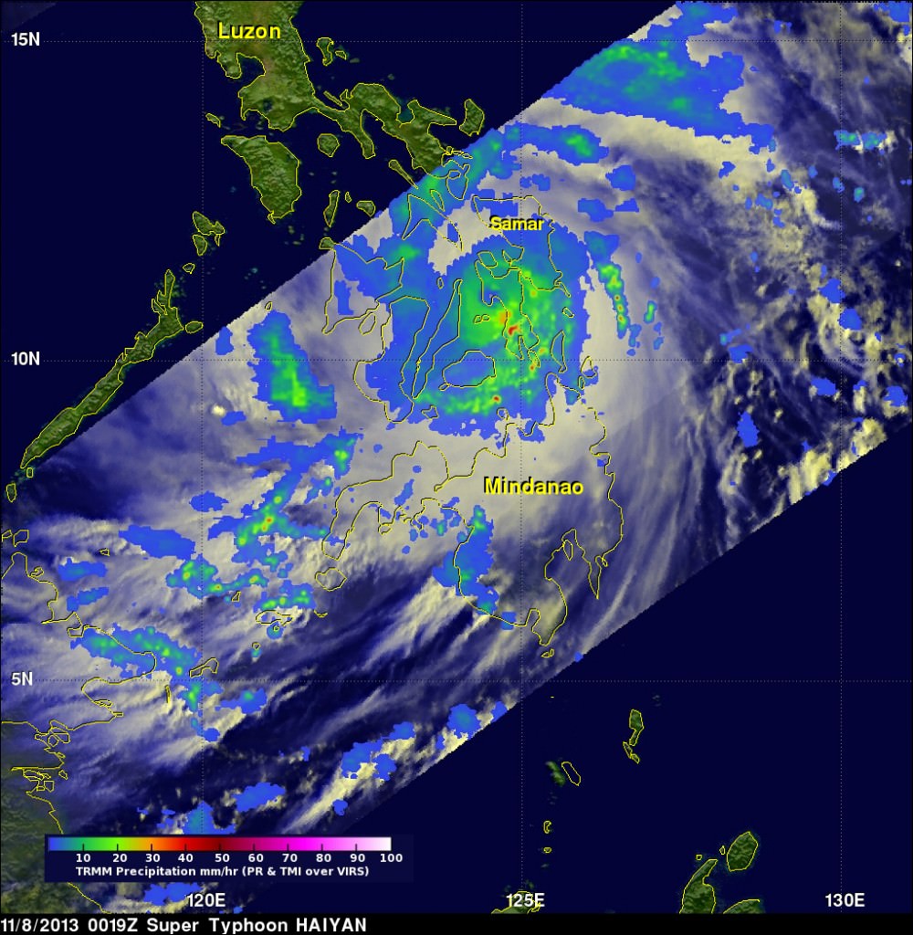 Super-Typhoon Haiyan Causes Catastrophic Death & Destruction - Space ...