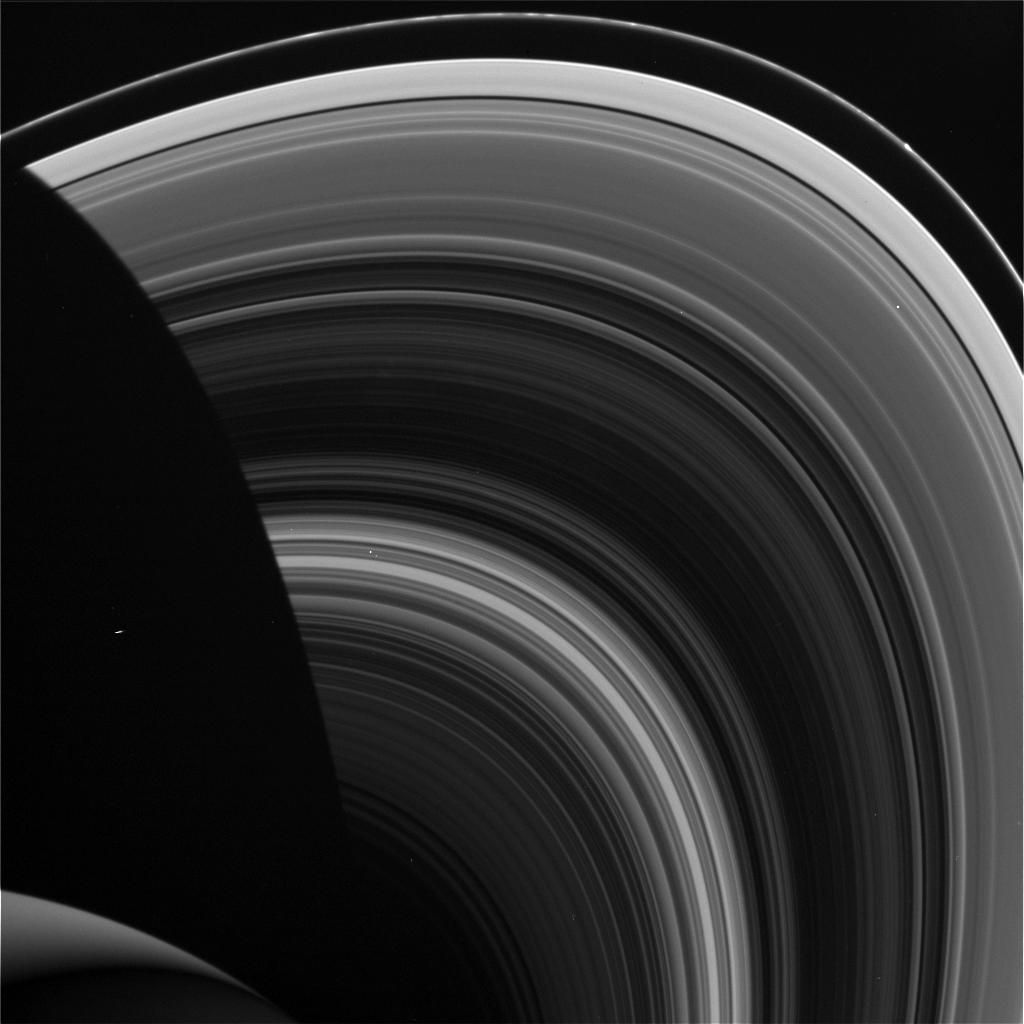 Saturn's Ring Shows A Twist In Cassini's Glimpse Of Planet - Universe Today