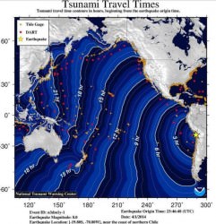 Massive Earthquake off the Coast of Chile Triggers Tsunami Warnings in ...