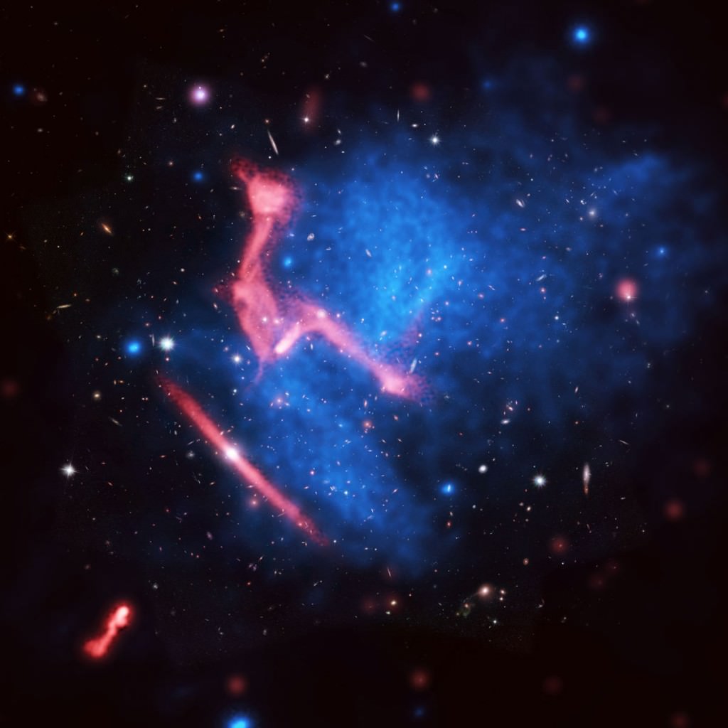 Galaxy Violence Revealed Cosmic Crash Shows Cluster Crunch Universe Today 