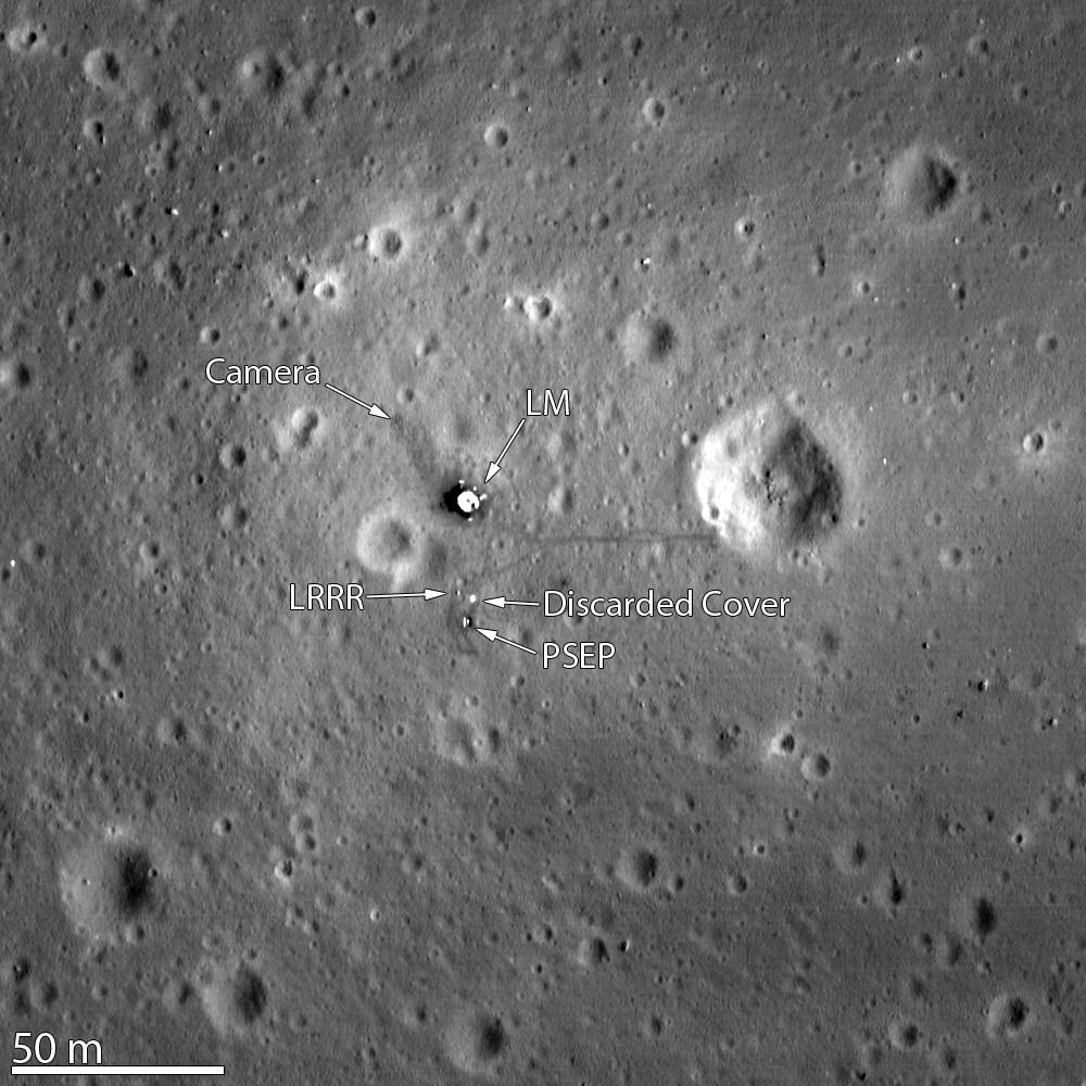 What Does The Apollo 11 Moon Landing Site Look Like Today Universe Today 