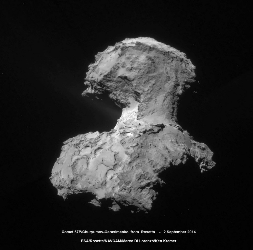Rosetta Captures Breathtaking Comet Views Advancing Landing Site Selection Universe Today 2179