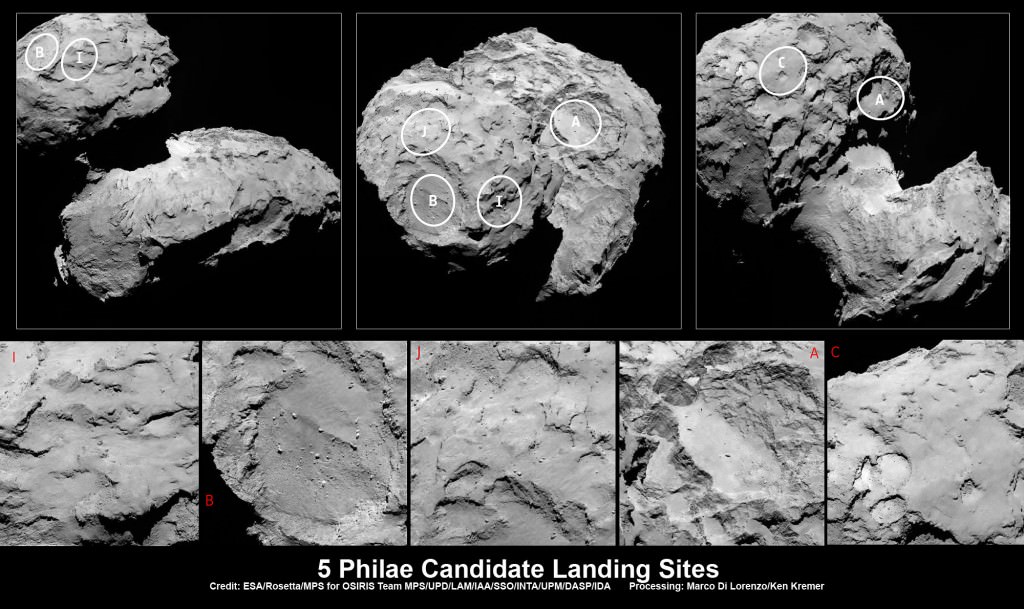 Rosetta Captures Breathtaking Comet Views Advancing Landing Site Selection Universe Today 6020