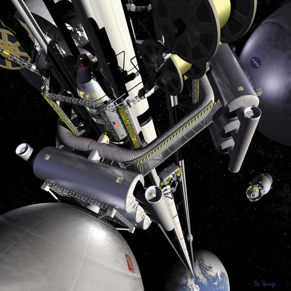 Using A Space Elevator To Get Resources Off the Queen of the Asteroid Belt