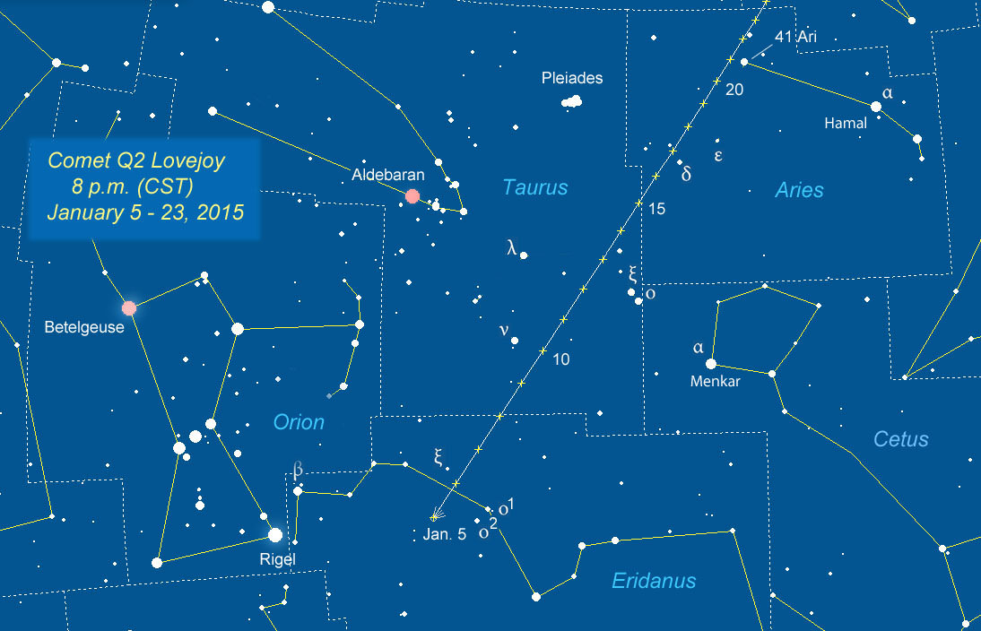 January 2024 Comet - Cher Melany