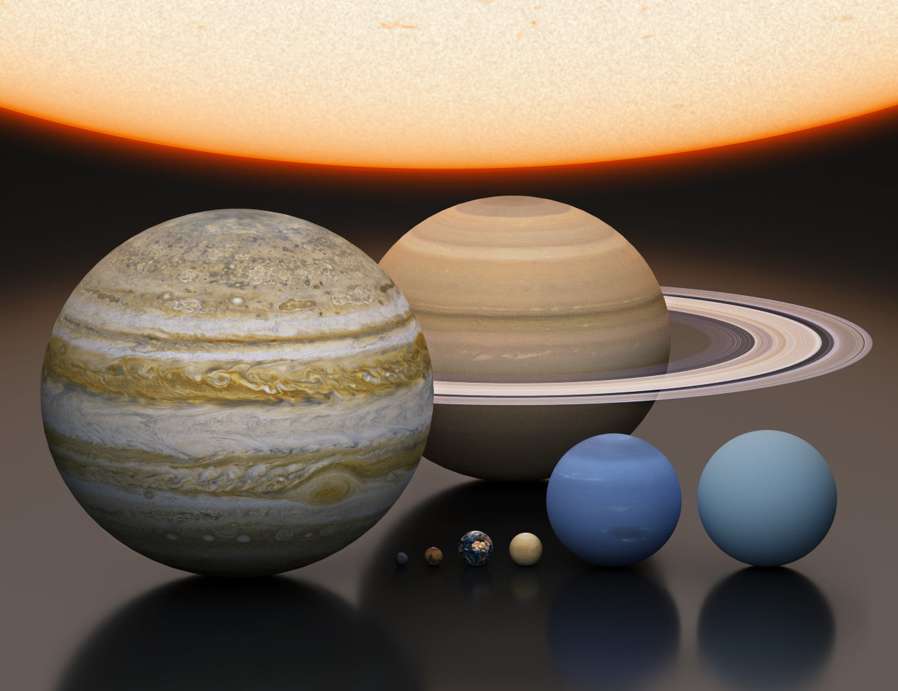 planets in order of size for kids