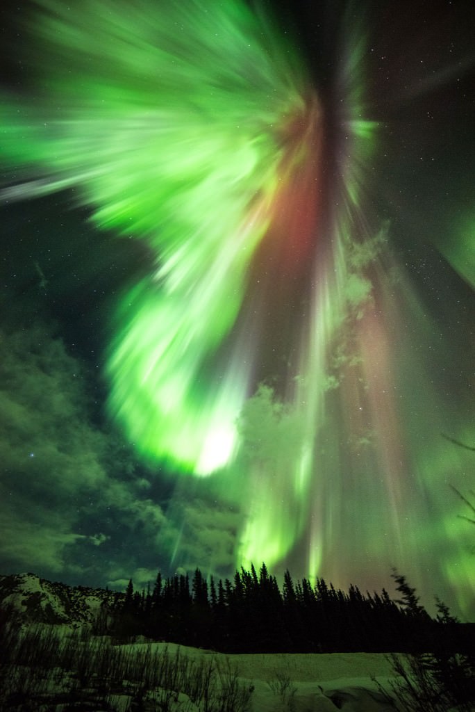 Green And Red Auroras Light Up St. Patrick's Day Dawn - Universe Today