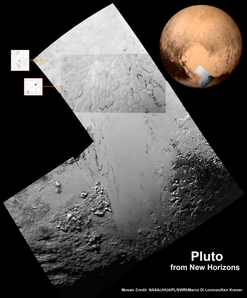 Pluto’s Heart Of The Heart Swathed In Newly Discovered Icy Mountains ...