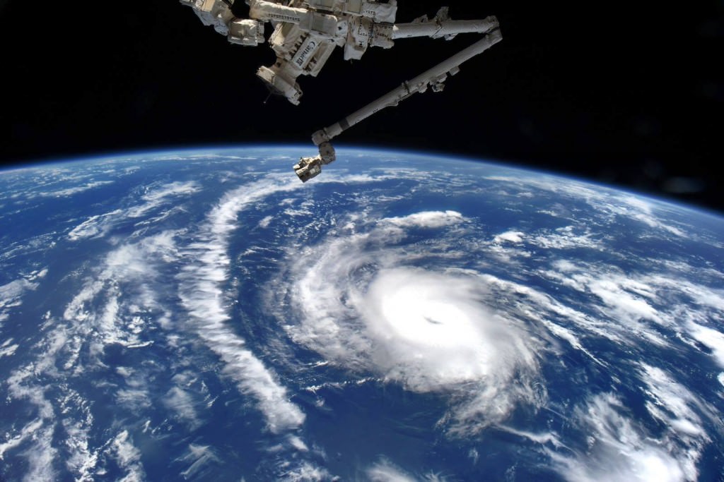 Danny - First Atlantic Hurricane Of 2015 As Seen From Space Station By ...