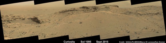 Curiosity Investigates Petrified Martian Sand Dunes, Contemplates Next 