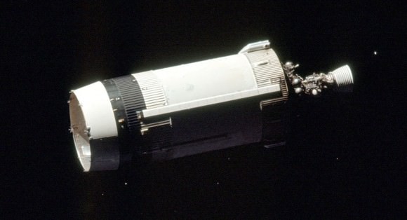 S-IVB stage of Apollo 17. Credit: NASA