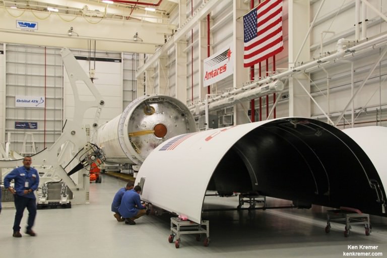 Orbital ATK Integration of Upgraded Antares Kicks Into High Gear For ...