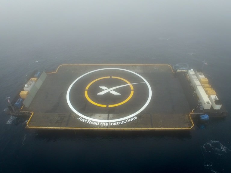 Watch SpaceX Falcon 9 Rocket Almost Stick Droneship Landing, then Tip ...