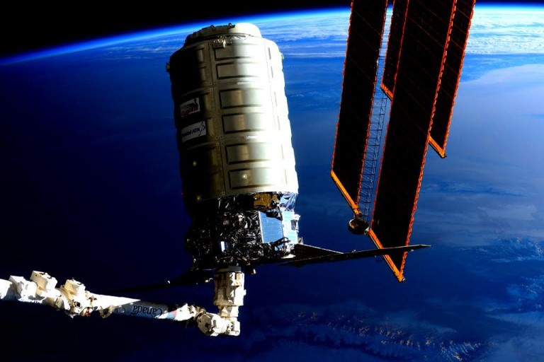 Commercial Cygnus Cargo Freighter Departs ISS After Resuming US ...