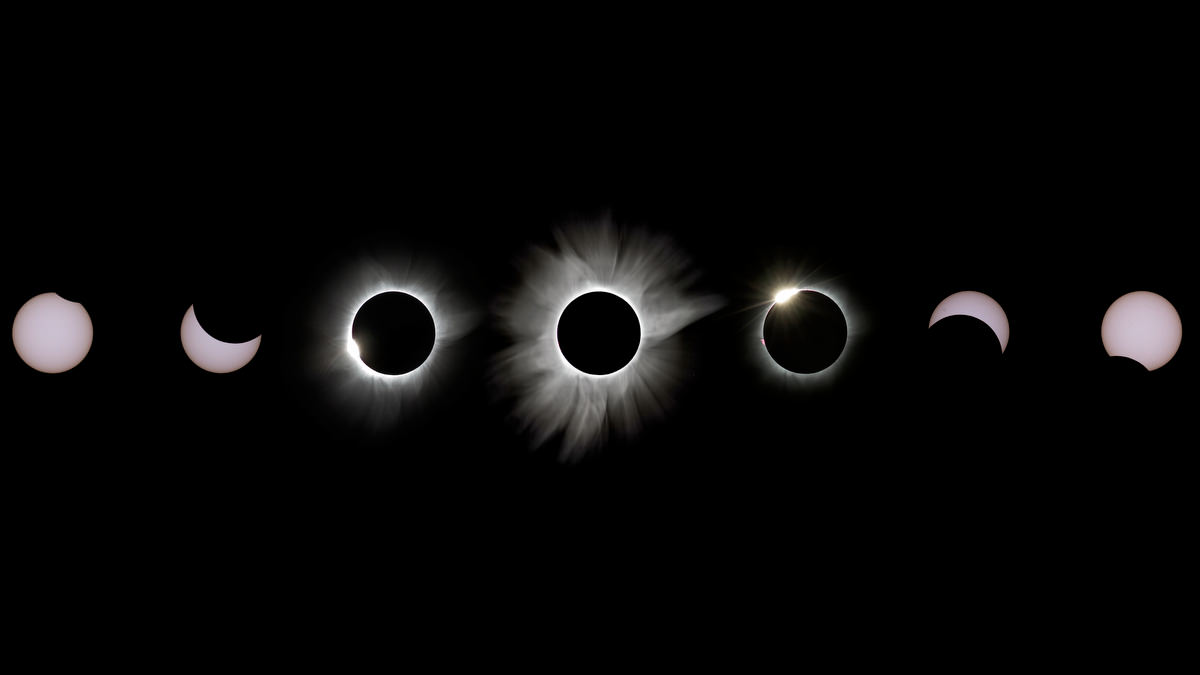 Standing in the Shadow Amazing Images of Today's Total Solar Eclipse