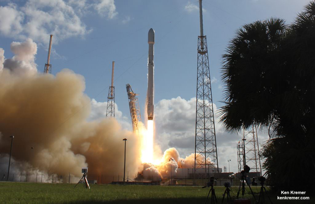 Daylight Arrival Affords Eye-popping View Of Radiant SpaceX Recovered ...